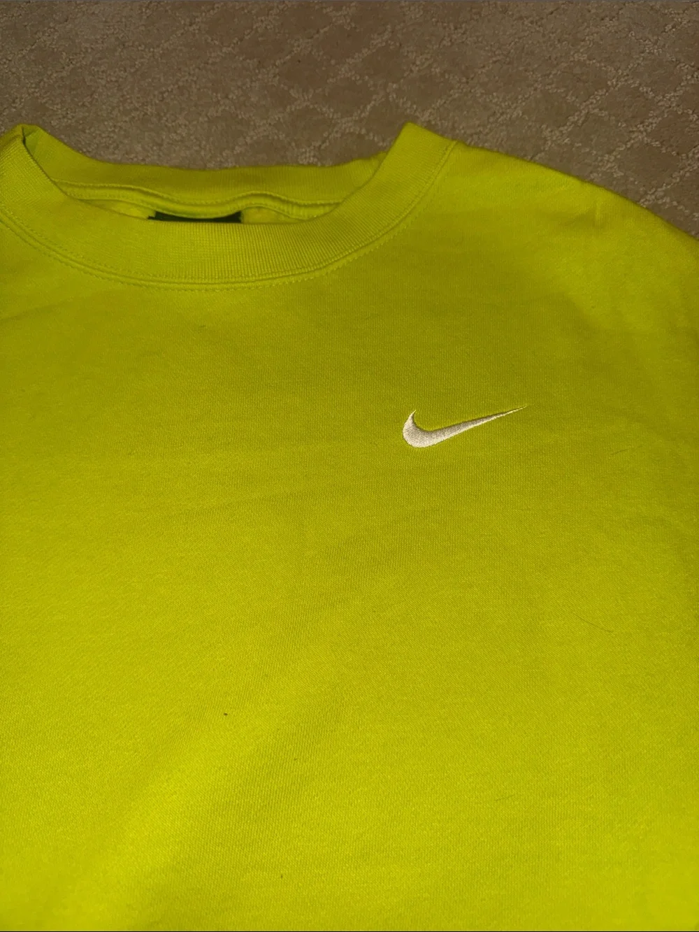 Nike Neon Green Crewneck Sweatshirt
